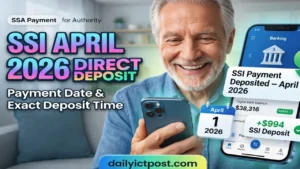 SSI April 2026 Direct Deposit Unlock Faster Payments in 2026