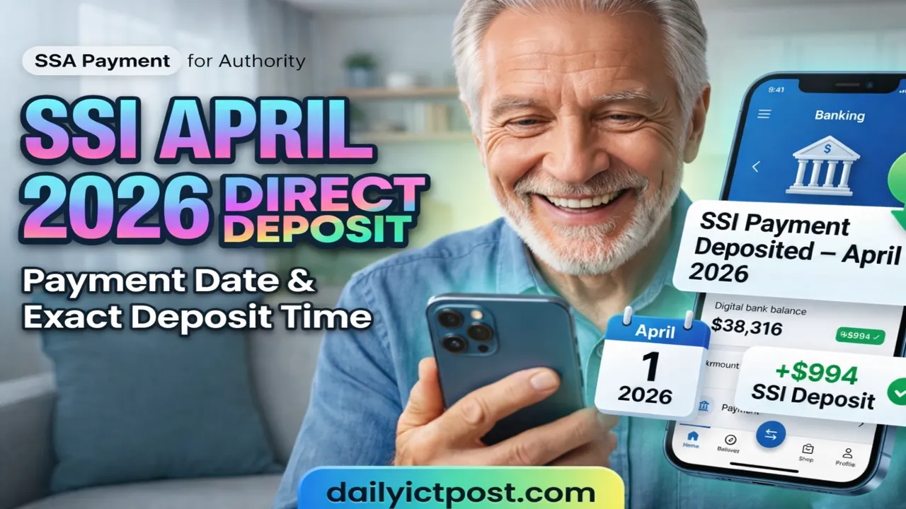SSI April 2026 Direct Deposit Unlock Faster Payments in 2026