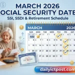 Social Security Payment Schedule March 2026 USA Full SSI & SSDI Payment Dates