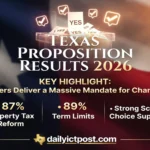 Texas Proposition Results 2026: Full List of Passed and Failed Measures Texas Proposition Results 2026 Full List of Passed and Failed Measures