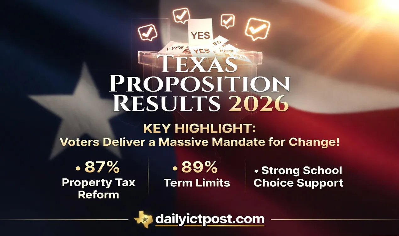 Texas Proposition Results 2026 Full List of Passed and Failed Measures