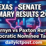 Texas Senate Primary Election Results 2026: Full Vote Count and Runoff Update