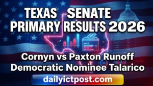 Texas Senate Primary Election Results 2026: Full Vote Count and Runoff Update