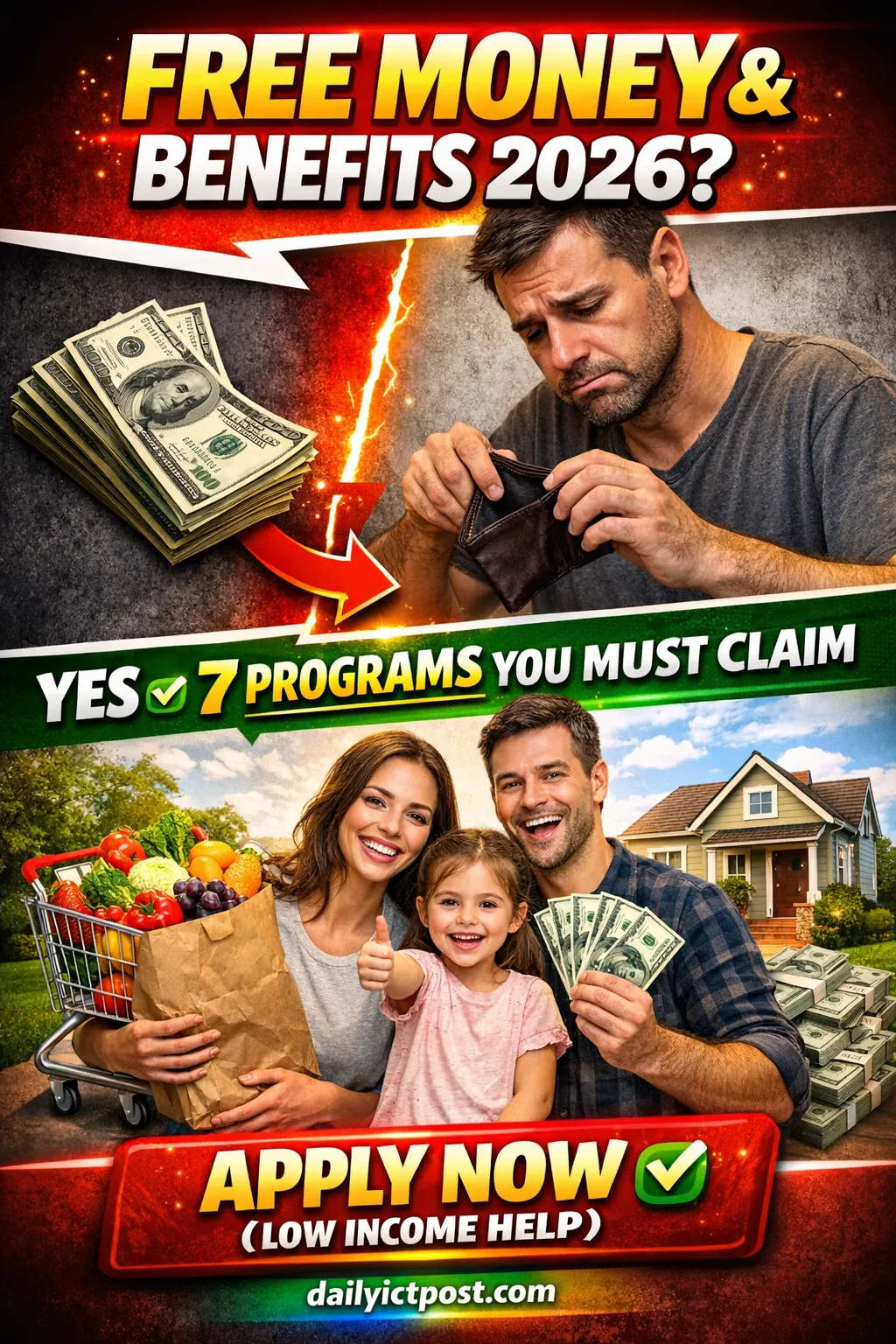 Top 7 Free Government Programs for Low Income USA 2026