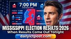 When Mississippi Election Results 2026 Come Out Important Time & Live Update Guide