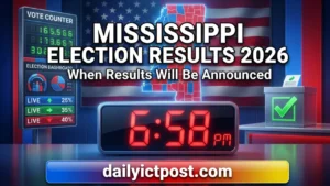 When Will Mississippi Election Results Be Announced 2026 Exact Time and Live Updates