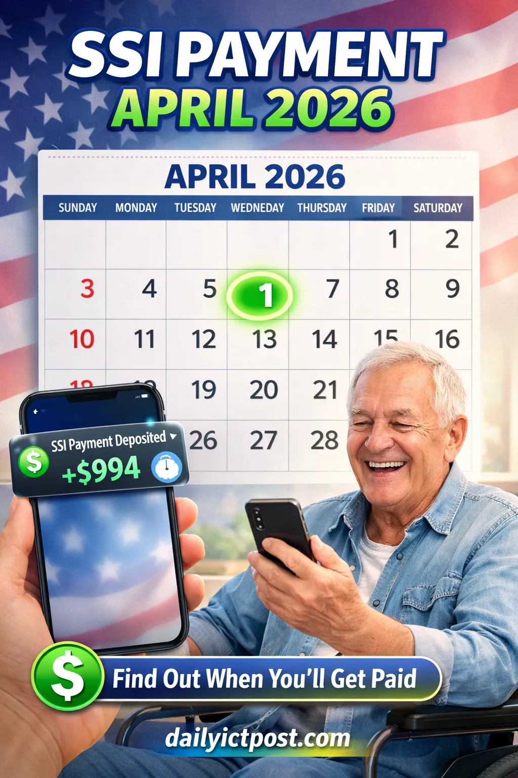 When Will SSI Be Paid in April 2026 Vital Update You Need Know Right Now
