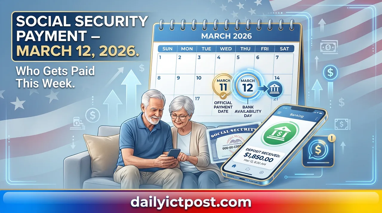 Who Gets Social Security Payment March 12 2026