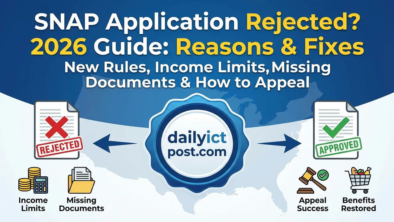 Why SNAP Application Gets Rejected 2026