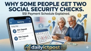 Why Some People Get Two Social Security Checks in 2026 Most Important SSI Early Payment Explained