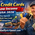 Best Credit Cards for Low Income USA 2026 (Easy Approval + $0 Fees)