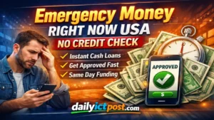 Emergency Money Right Now USA No Credit Check Your 2026 Guide to Fast, Safe Cash Options No Credit Check