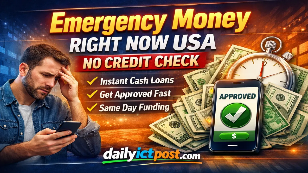 Emergency Money Right Now USA No Credit Check Your 2026 Guide to Fast, Safe Cash Options No Credit Check
