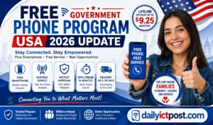 Free Government Phone Program USA 2026 Update (Fast Approval + Hidden Benefits Revealed)