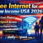 Free Internet for Low Income USA 2026 (Real Plans + How to Apply) Free Internet for Low Income USA 2026 (Real Plans + How to Apply)