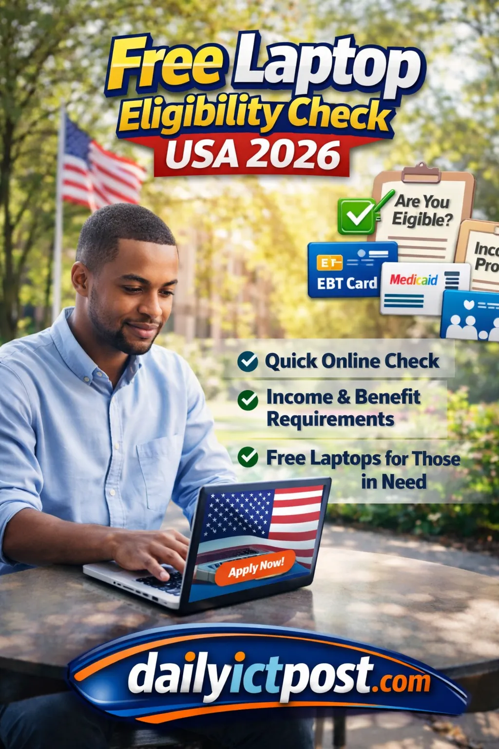 Free Laptop Eligibility Check USA 2026