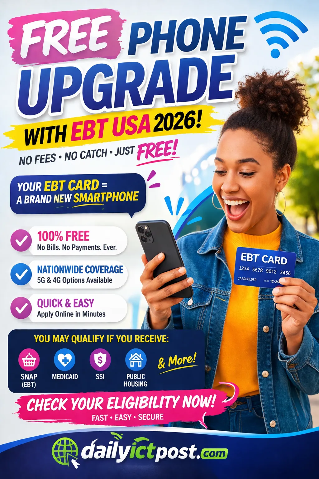 Free Phone Upgrade with EBT USA 2026 