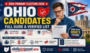 Full Ohio Primary Election 2026 Candidates List - Best Voter Guide for Ohio Residents
