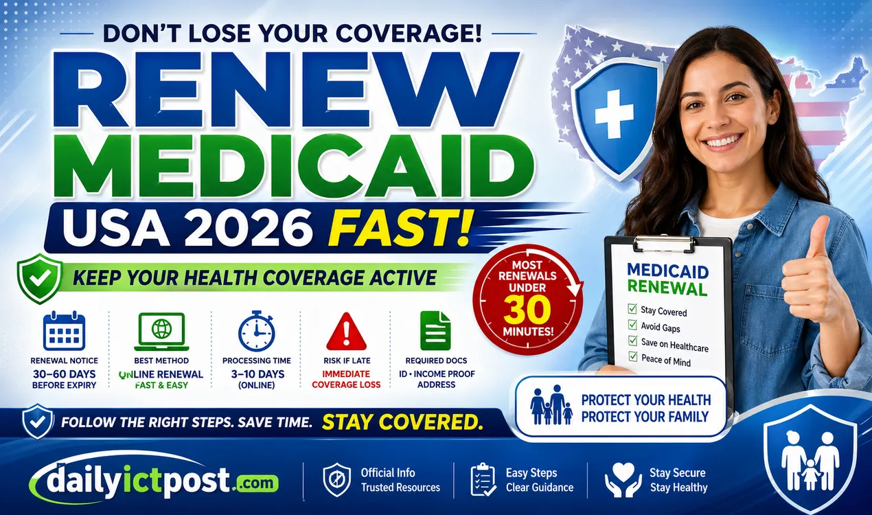 How to Renew Medicaid USA 2026 Fast Guide to Guaranteed Coverage