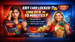 How to Unlock EBT Card USA 2026 Best Guide to Unlock in Minutes