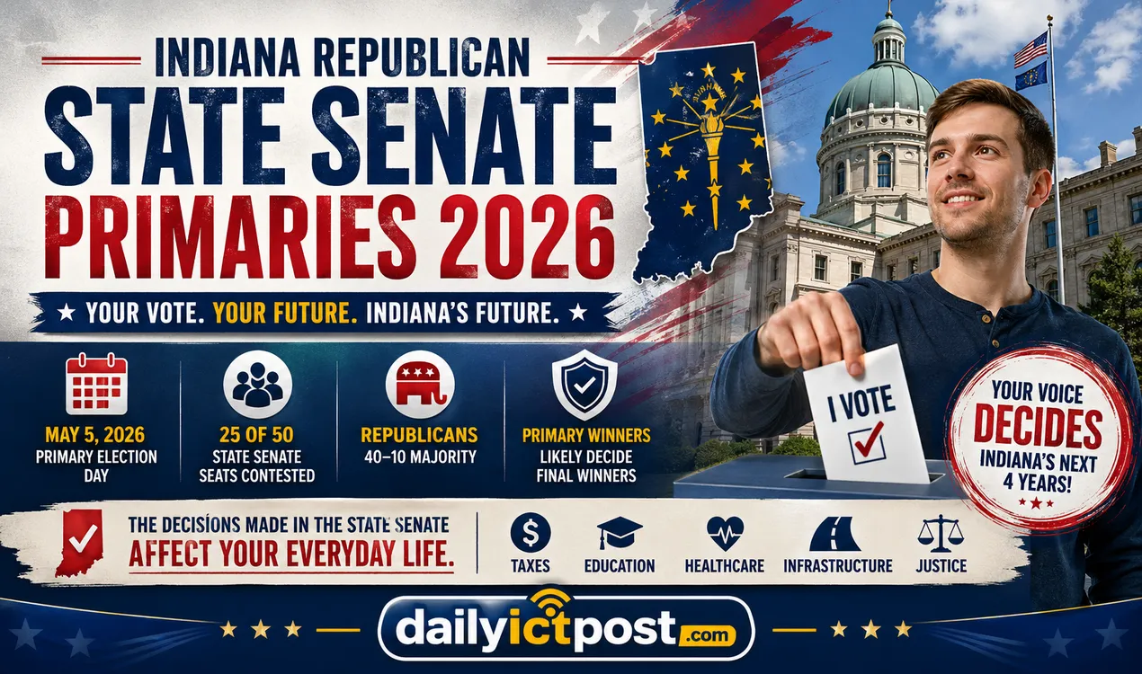 Indiana Republican State Senate Primaries 2026: Key Races, Dates & What Voters Need to Know