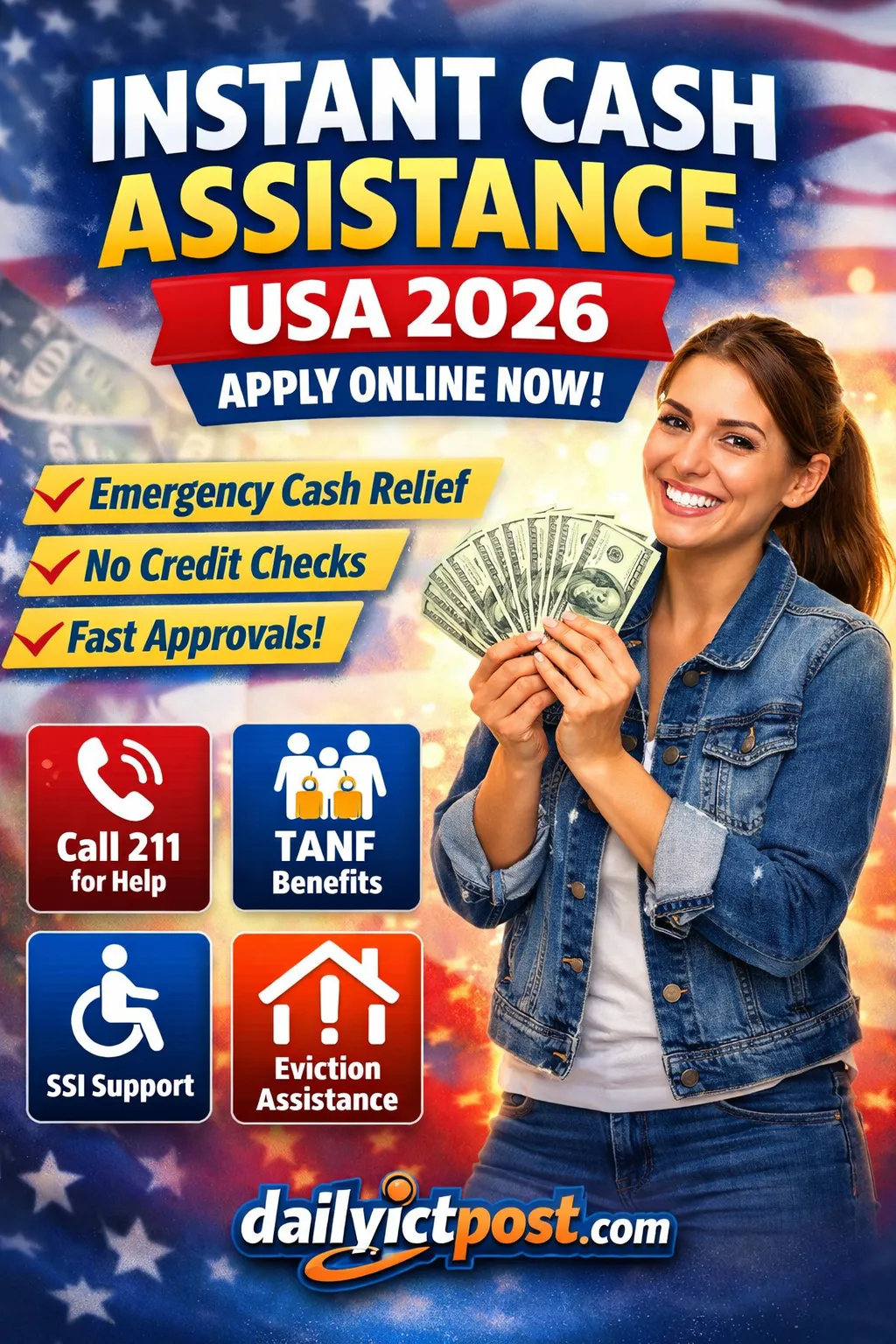 Instant Cash Assistance USA 2026: Fast Approval Guide 
