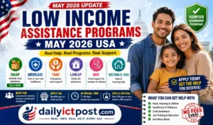 Low Income Assistance Programs May 2026 USA – Claim Your Benefits Now