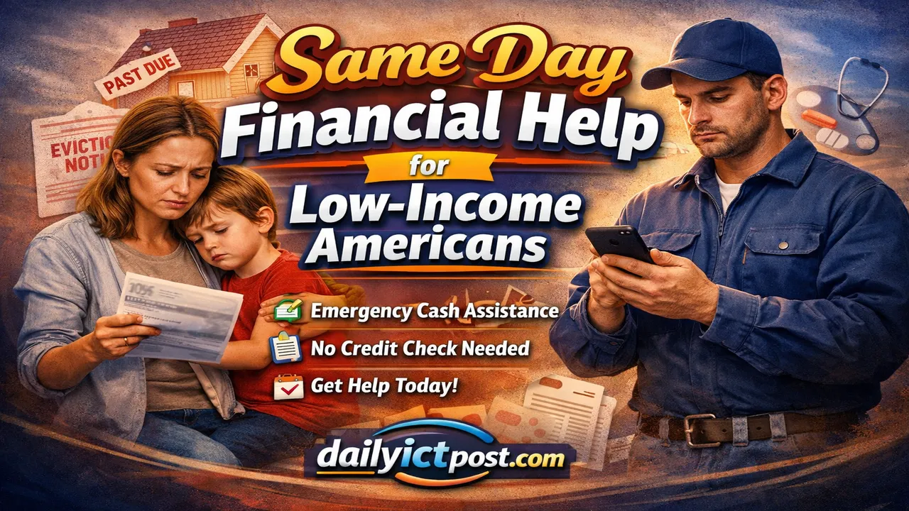 Need same day financial help USA low income in 2026 Discover instant cash aid, fast approval programs & apply online now.