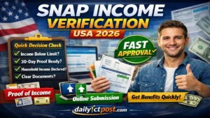 SNAP Income Verification USA 2026 – Best Guide for you