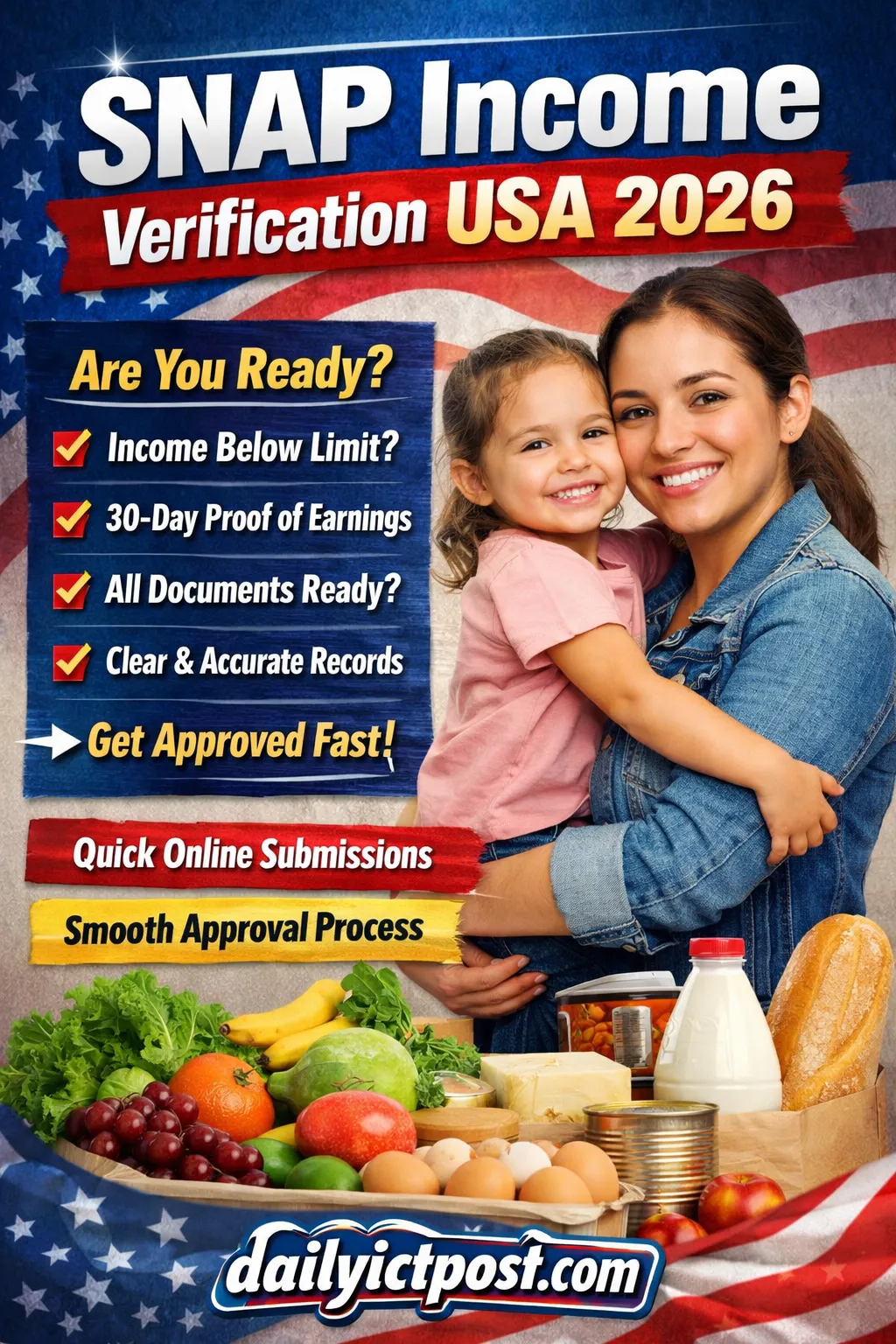 SNAP Income Verification USA 2026