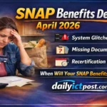 The Unexpected Reasons Why SNAP Benefits Delayed April 2026 & How to Fix It Fast