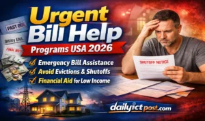 Urgent Bill Help Programs USA 2026