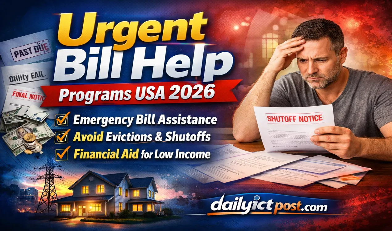 Urgent Bill Help Programs USA 2026