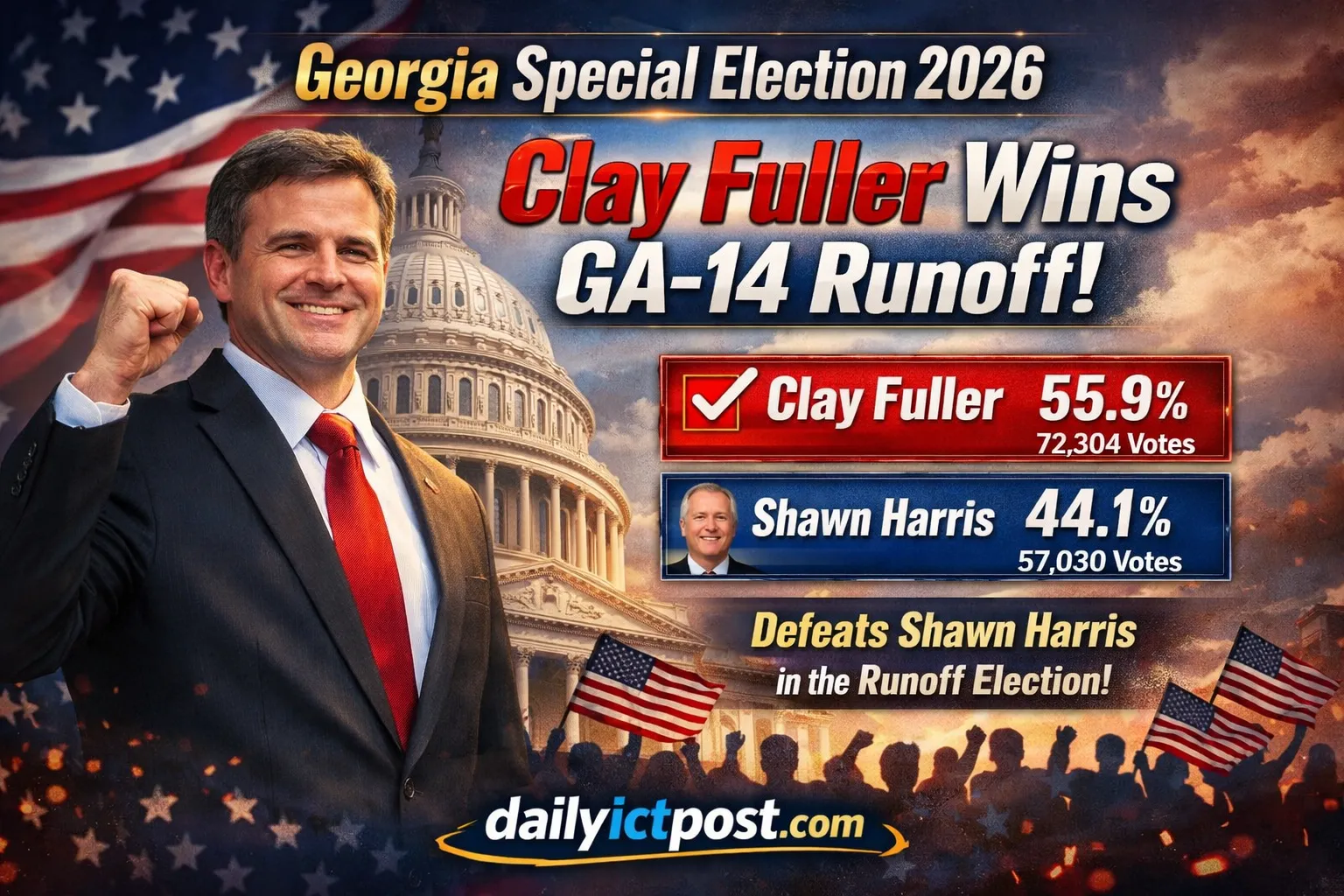 Who Won the Georgia Special Election 2026 Complete Results, Analysis
