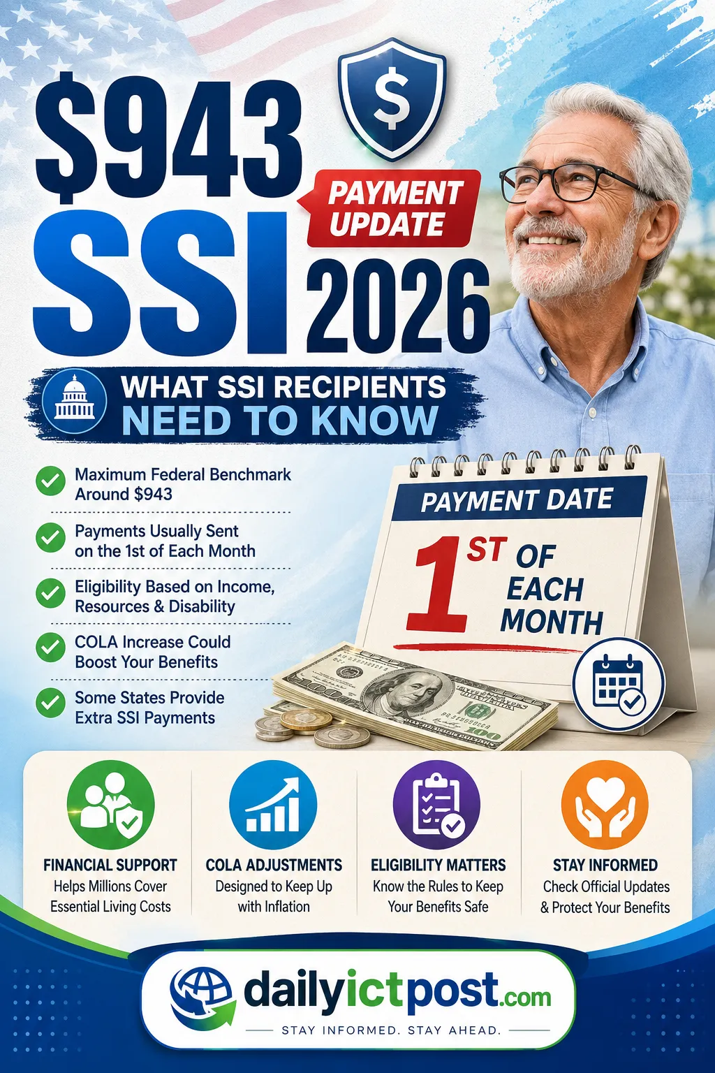 $943 SSI Payment Update 2026