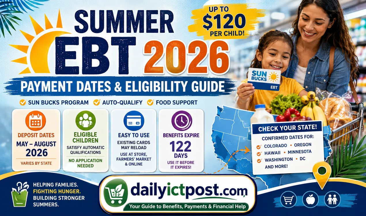 Amazing Summer EBT 2026 Deposit Dates- Finally Confirmed for Several States