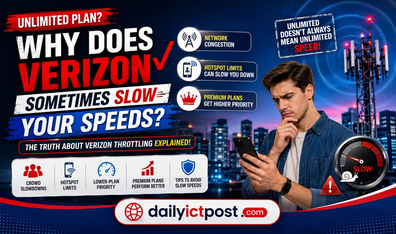 Does Verizon Throttle Data for Unlimited Plans (Full Guide for Unlimited Users (2026)