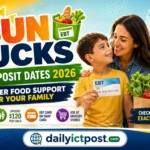 Exclusive Payment Schedule & State-by-State Updates (SUN Bucks EBT Deposit Dates 2026)
