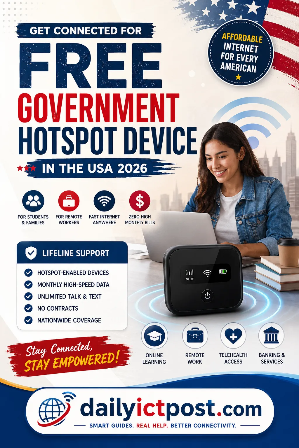 Free Government Hotspot Device in the USA 2026