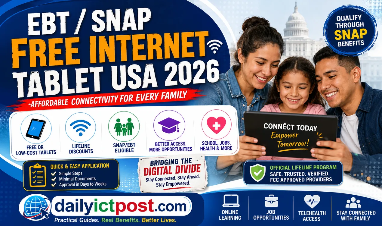 Free Internet Tablet USA 2026 | Your Complete Guide to Staying Connected