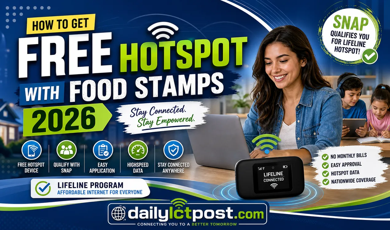 How to Get Free Hotspot with Food Stamps 2026 (Proven Lifeline Trick That Works Fast)