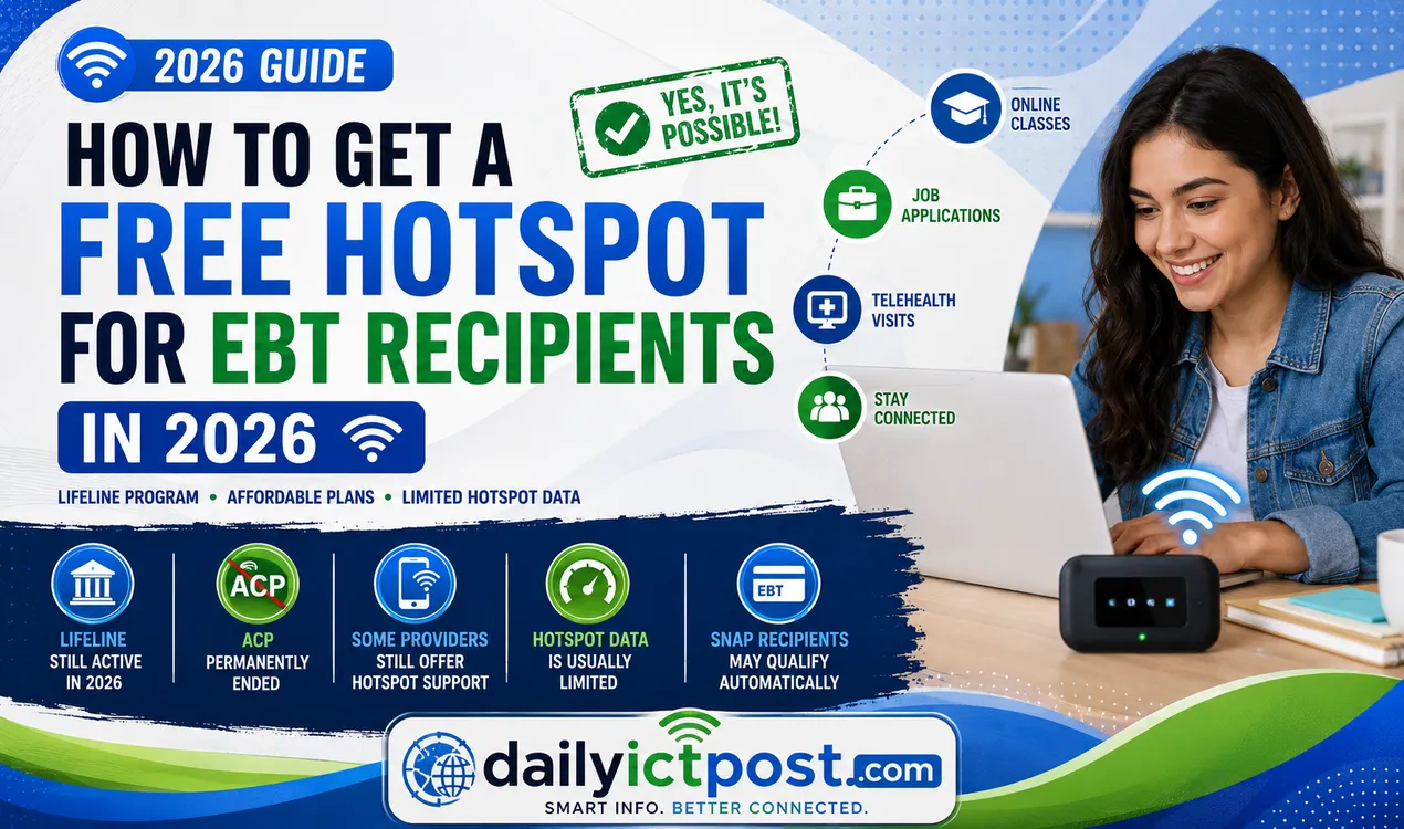 Is It Possible to Get a Free Hotspot for EBT Recipients in 2026 (Best Lifeline Plans That Still Work)