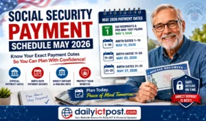 [Latest] Social Security Payment Schedule May 2026- Exact Deposit Dates & Delay Rules