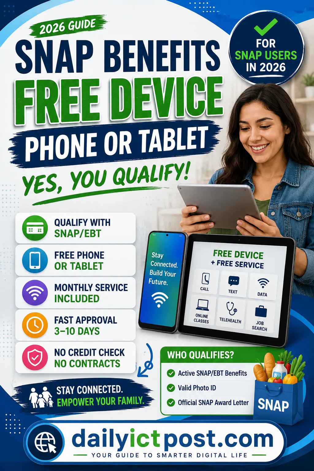 SNAP Benefits Free Device 2026 How to Get a Free Phone or Tablet Right Now