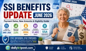 SSI Benefits Update June 2026 (Payment Dates & New Amounts)