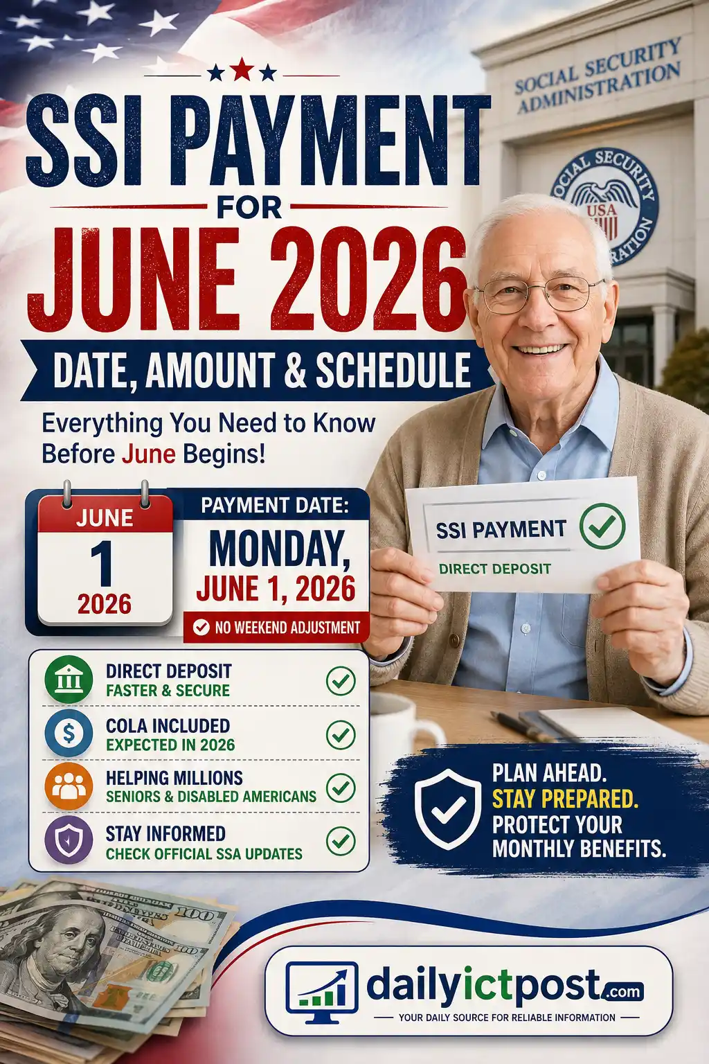 SSI Payment for June 2026 
