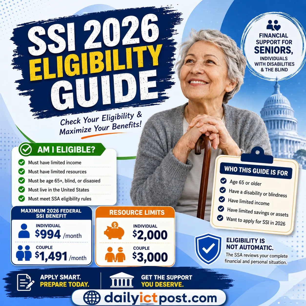 Supplemental Security Income Eligibility Guide 2026