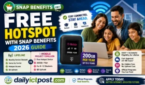 {Updated} Free Hotspot with SNAP Benefits 2026 - Don't Miss These Proven Programs