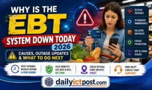 Why Is the EBT System Down Today 2026 -Critical Reasons Your SNAP Card Is Not Working