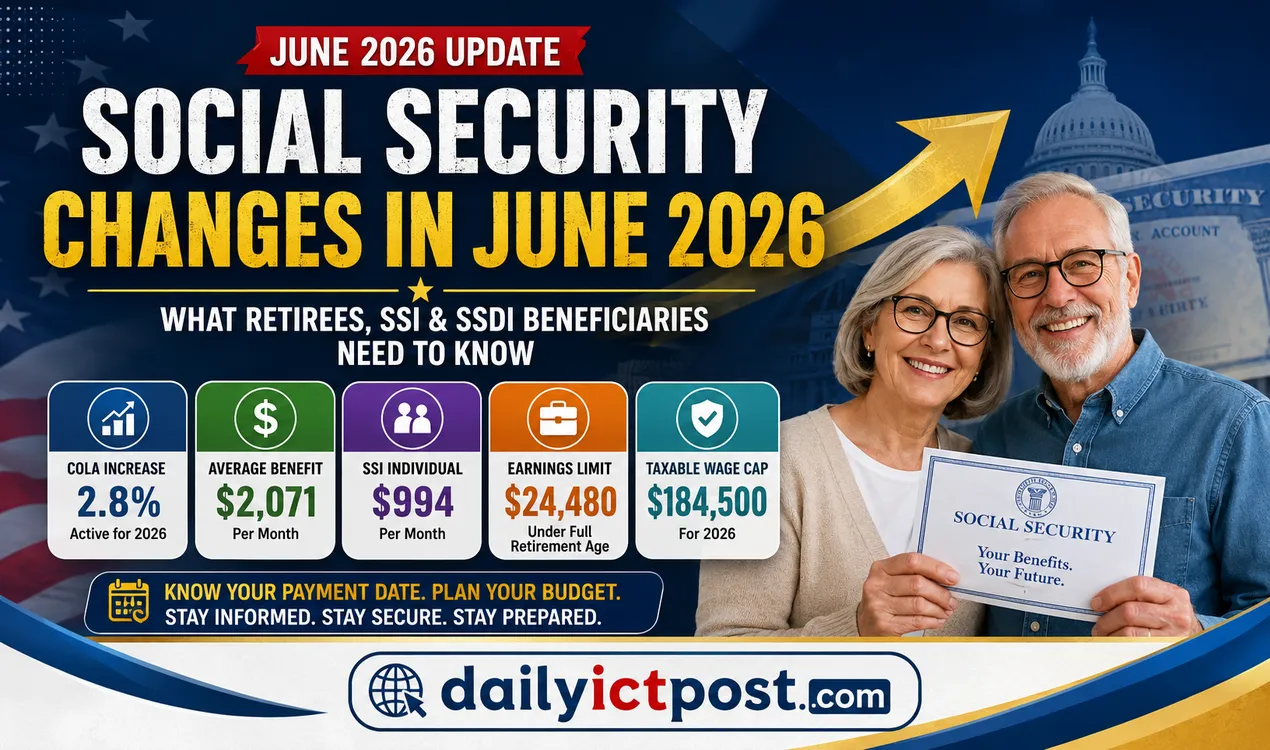 [Confirmed] New Social Security Changes in June 2026 - Important Changes Retirees Need to Know